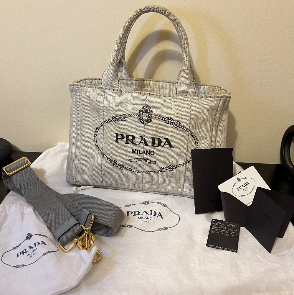 Prada Canapa Denim